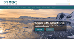 Desktop Screenshot of belmontforum.org