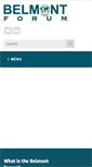 Mobile Screenshot of belmontforum.org